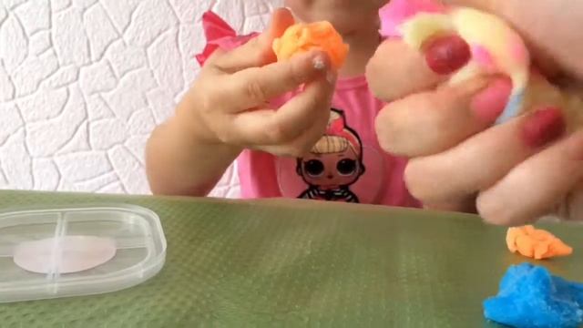 Слайм Челлендж и Шарики растущие в воде! Slime challenge Growing balls