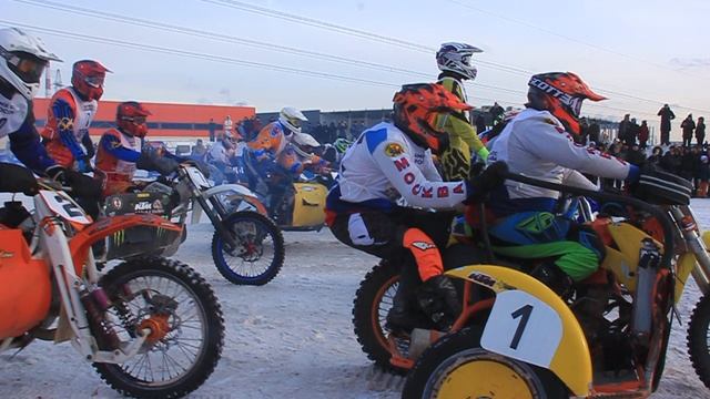 Мотокросс 03.02.24г на приз В.П. Чкалова в д. Бородино.
