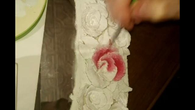 Master Class. Мастер класс. Барельеф. Рамка для зеркало. Покраска.