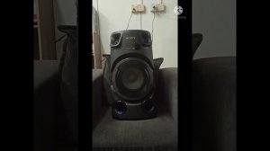 Sony MHC - V13 ( Test Mega Bass Mode )