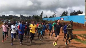 Long run Iten Kenya