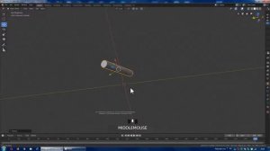 Blender 2.8. Уроки. Масштабирование цилинра без изменения его высоты.