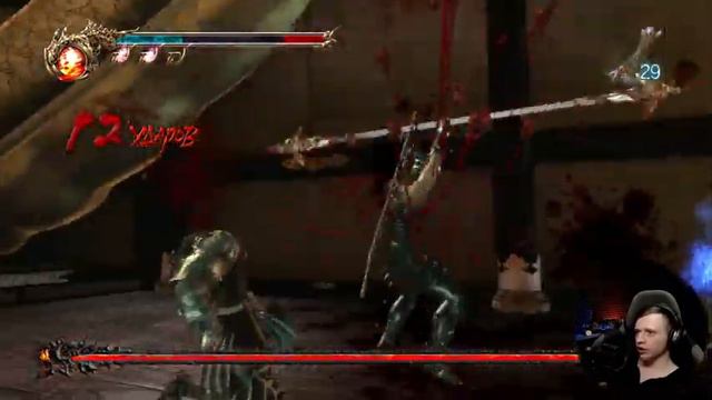 КРОВАВЫЙ СЛЭШЕР 💥 Ninja gaiden 2 Макс сложность Xbox 360 смотреть онлайн
