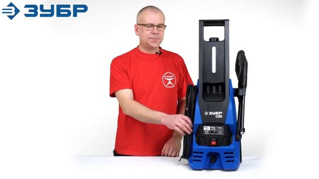 Аппарат высокого давления минимойка ЗУБР АВД П165 смотреть онлайн
