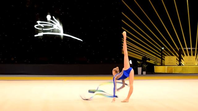 Victoria Onopriyenko. Ukraine (Cup Deriugina 2017) The second day. смотреть онлайн