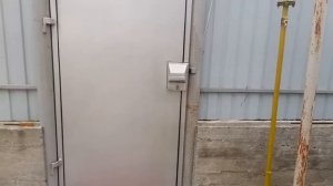 самодельный замок на входной калитке