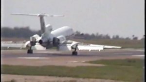 Посадки Внуково 2000 Ту-154 Ту-134 Як-40 Ил-18