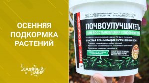 Осенняя подкормка растений