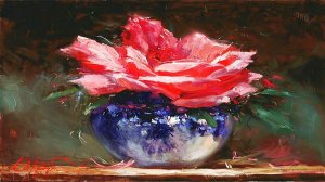 Цветочная живопись художника-импрессиониста Олега Трофимова