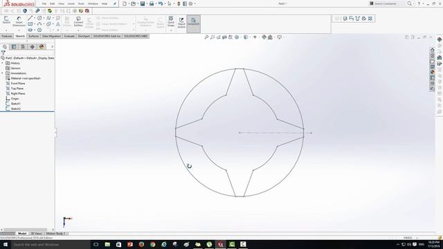 Уроки Solidworks 2016 "Шнек"