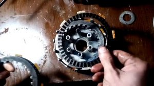 разбор и сбор сцепления двигатель 164fml  или стелс флейм 200