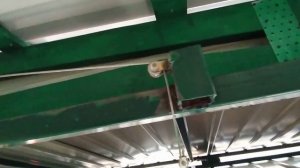 Гараж с подъемно складными варотами. вышло недорого.Все сам сделал своими руками!