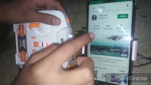 My first review of camera drone.... App name :WIFI UFO