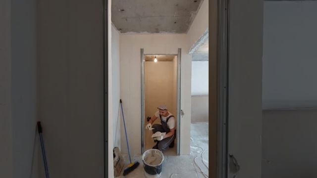 Выравнивание дверных проёмов. Таллерова, 12 смотреть онлайн