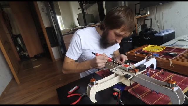 Собираем самый легкий деревянный квадрокоптер (Часть 3) Wooden Quadrocopter
