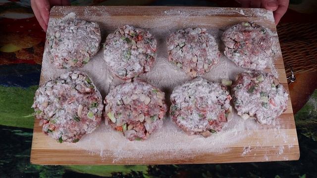 Корейские мясные котлеты в яичном кляре рецепт Korean meatballs Donggeurangtaeng recipe