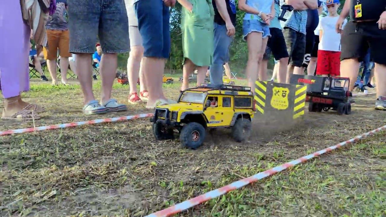 Traxxas TRX4 Defender трак пул заезд класса 2, 3-я попытка груз 5 кг на MSG Fest 2024