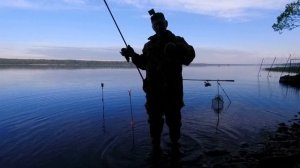 Распечатал волжскую водичку .Первая рыбалка на донки на Волге .