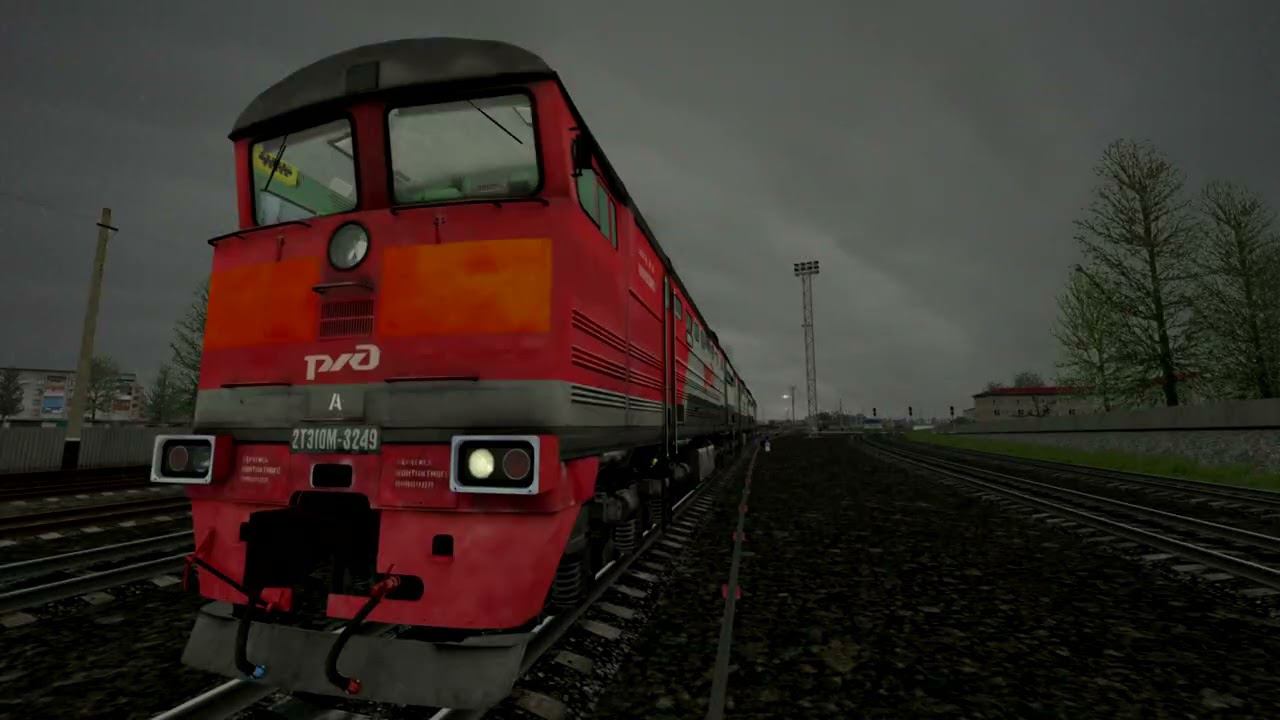 Train simulator classic 3тэ10м Узловая-Венев спасаем грузовой смотреть онлайн