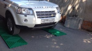 Покрытие для улиц Экопласт. Пробный заезд