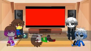 Glitchtale Reacts to Shadic VS Metallix