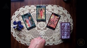 Таро Манара.  Женщина-Водолей  Мужчина-Овен