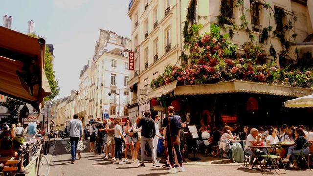 Paris, Saint Germain Des Prés - Paris Walking Tour [4K]