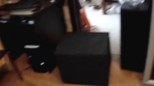 Китайский сабвуфер Prology WOW модернизация бандпасс 4 го порядка