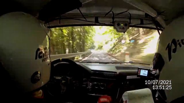Rally Bohemia 2021, Knížek - Šlegl, BMW 318 iS, RZ4 Bzí 1