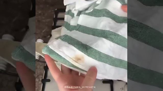Кухонные полотенца будут как новые?