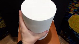 Геометрическая фигура ЦИЛИНДР из гипса | Artershop