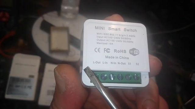 Умный дом Мини WiFi переключатель реле Tuya 16 А Mini WiFi switch. доступный недорогой прикольный
