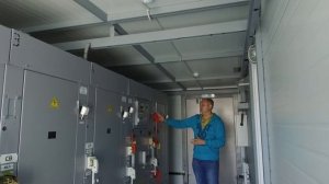 КТПНУ Обзор подстанции с корпусом из сэндвич панелей