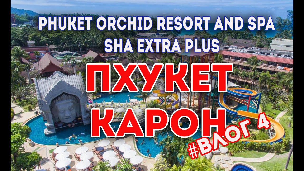 #phuket  Пхукет пляж Карон. Обзор отеля Phuket Orchid Resort and Spa - SHA Extra Plus  vlog4