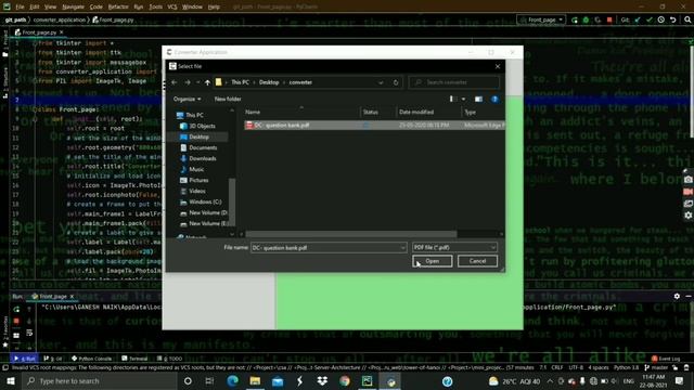 Python Project - Converter Application for Dekstop
