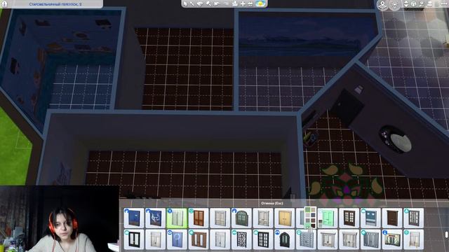СТРИМ | Строительство в The Sims 4 | Переделываем дом семьи Кудо