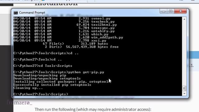 Install virtualenv and pip on Windows смотреть онлайн