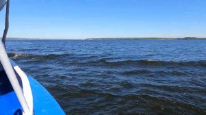 Поездка на теплоходе от Тольятти с пристани Автоград до Климовки через Жигулёвское море.