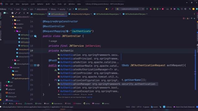 JWT Authentication With Spring Boot 3 | Spring Security 6 | Implement JWT in Spring Boot 3 смотреть онлайн