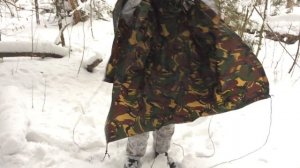 Обзор пончо армии Нидерландов DPM. Проект Чистота.