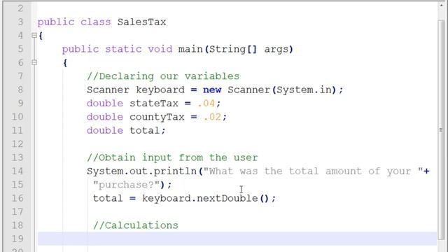 Java Tutorial - 6 - Input from the keyboard смотреть онлайн