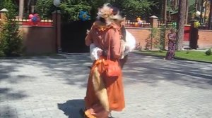 Кот Базилио и Лиса Алиса На Праздник в Новосибирске