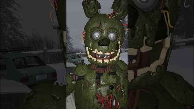 [FNAF SFM] Спрингтрап и Фредди выезжают за Монти (Влог 18)