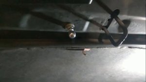 Электромеханический замок капота starline L11 на mazda 3 bk