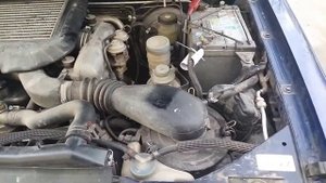 Запуск двигателя Опель Монтерей 3.1 // start engine Opel Monterey 3.1