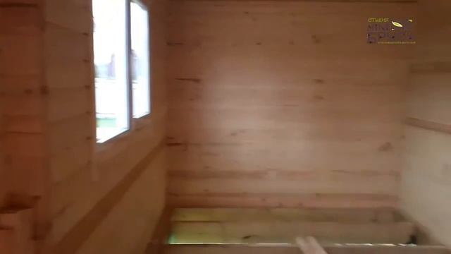 У КЛИЕНТА ШОК! ДАЧНЫЙ ДОМ 6х6 - ЗА 2 ДНЯ! смотреть онлайн