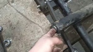 Металл для навески. Самодельный минитрактор переломка 4х4