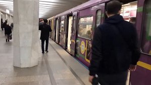 Именной поезд "80 лет в ритме столицы"