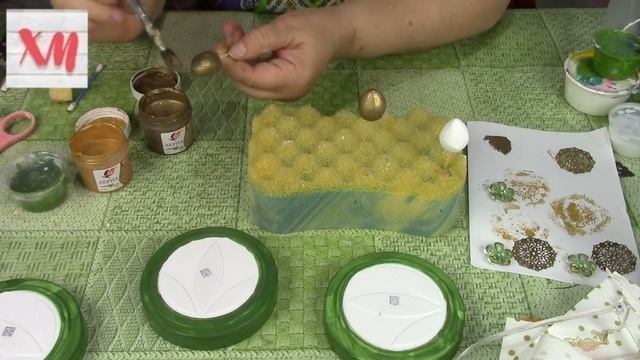 Декорирую пластиковые банки/ Decor of plastic cans. ХоббиМаркет смотреть онлайн