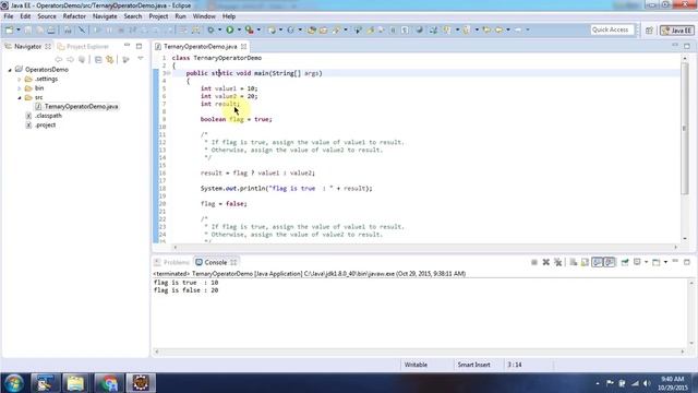 Java Ternary Operator | Java Tutorial